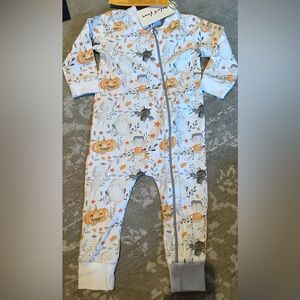 Velvet Fawn Halloween zip up 18-24m